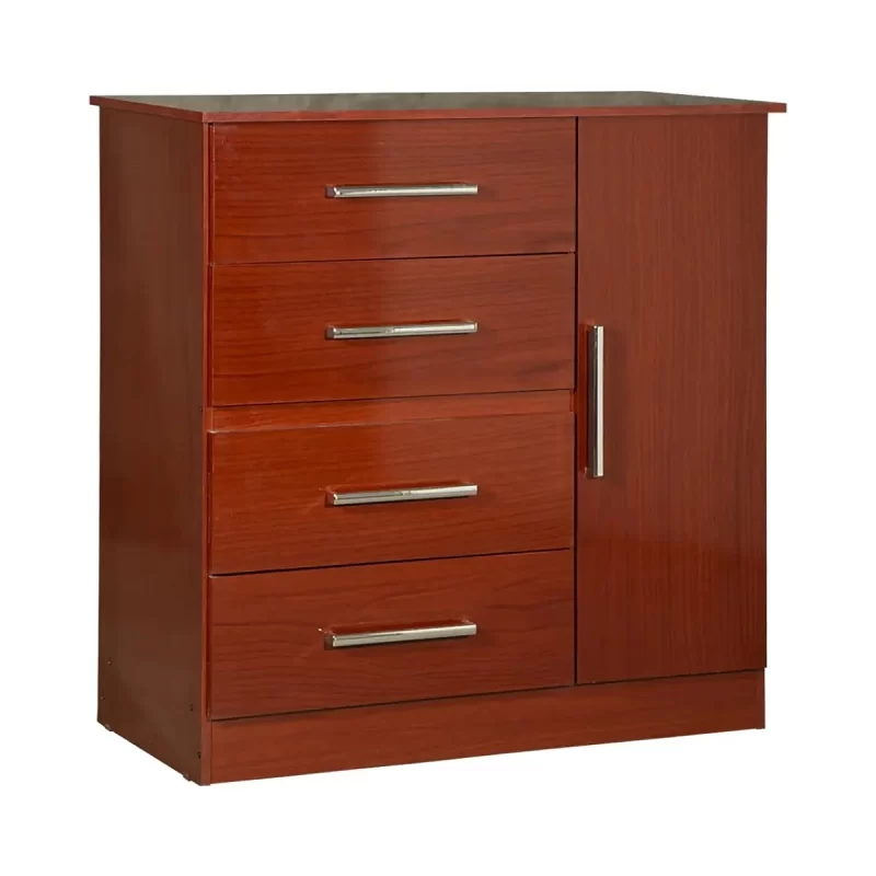 Cómoda Máximo 1 Puerta 4 Cajones CB