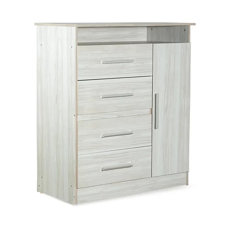 Cómoda Máximo Tv 1 Puerta 4 Cajones MF