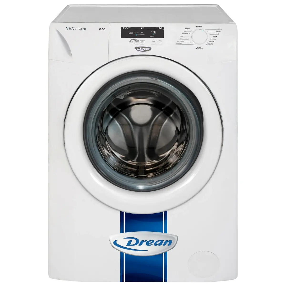 Lavarropas-Automático-Drean-Next-6.06-Eco-6-Kg Lavarropas Automático Drean Next 6.06 Eco