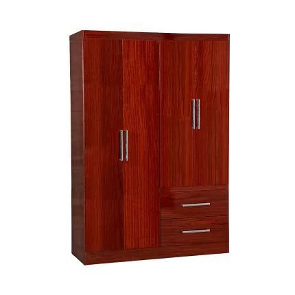 Ropero Máximo 4 Puertas 2 Cajones CB
