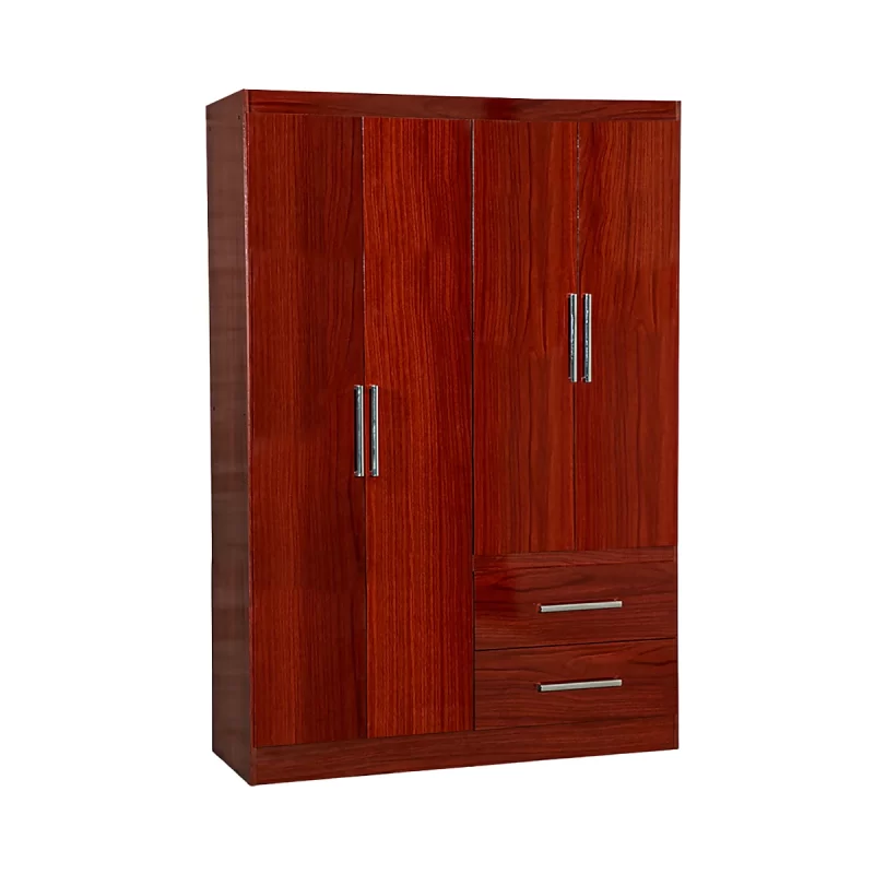 Ropero Máximo 4 Puertas 2 Cajones CB