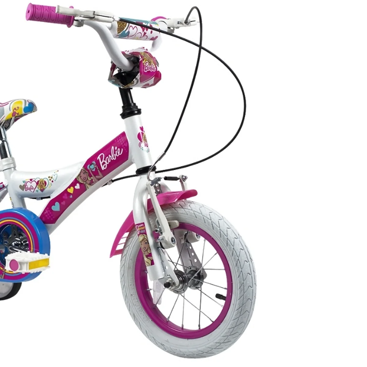 Bocina Musical Bicicleta Niños Boca River Independiente Barbie - Racer Bikes