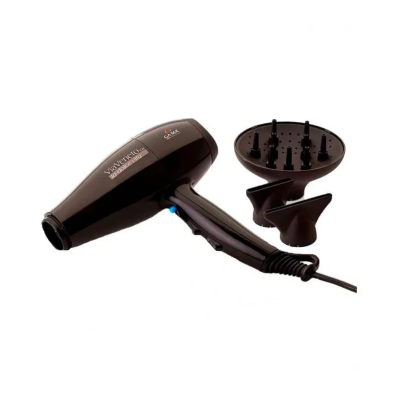 Secador de Cabello Gama Via Veneto Black Ion 1