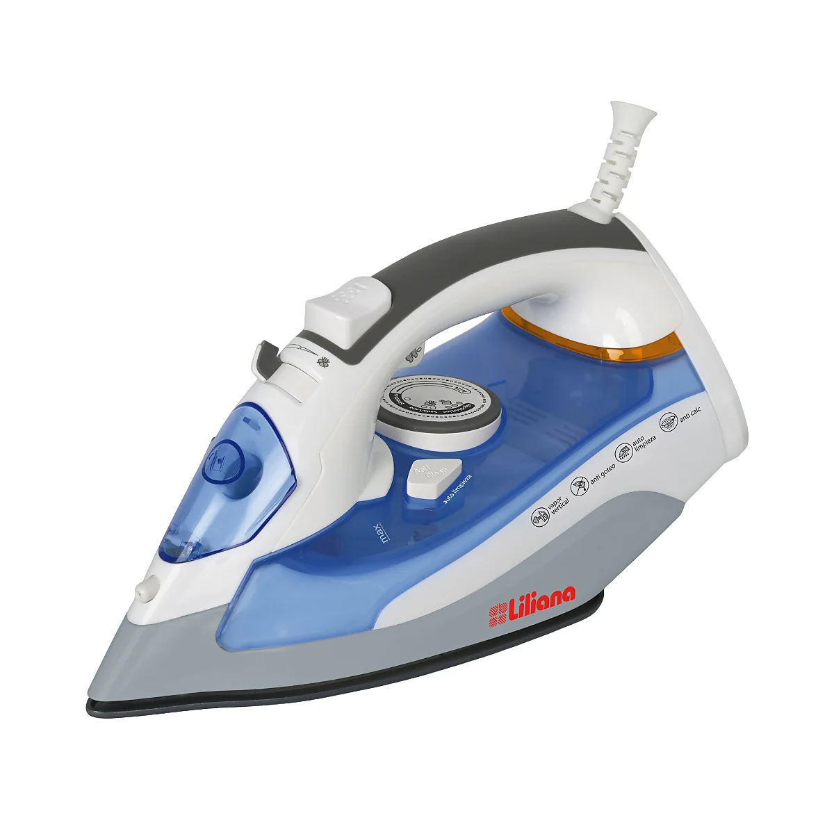 Plancha-Vapor-Liliana-RPV500-CeramicStyle Plancha a Vapor Liliana RPV500 CeramicStyle