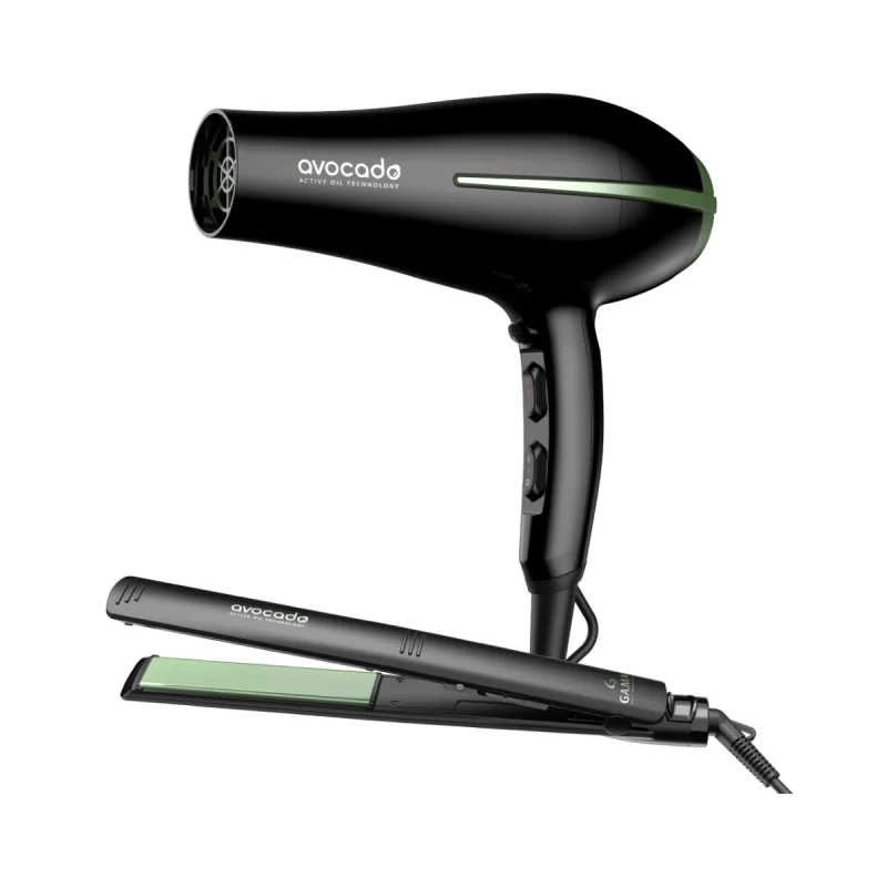 Combo Gama Planchita + Secador de Cabello Avocado