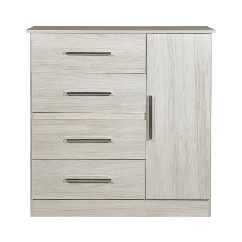 Comoda Maximo 1 Puerta 4 Cajones MF 1