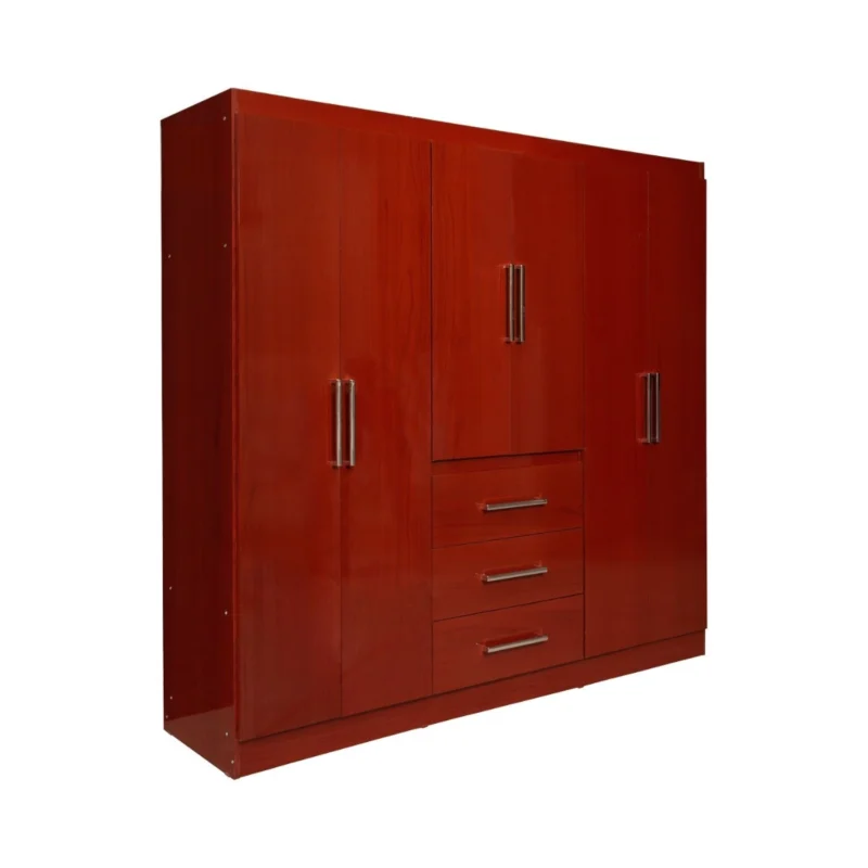Ropero Maximo 6 Puertas 3 Cajones CB