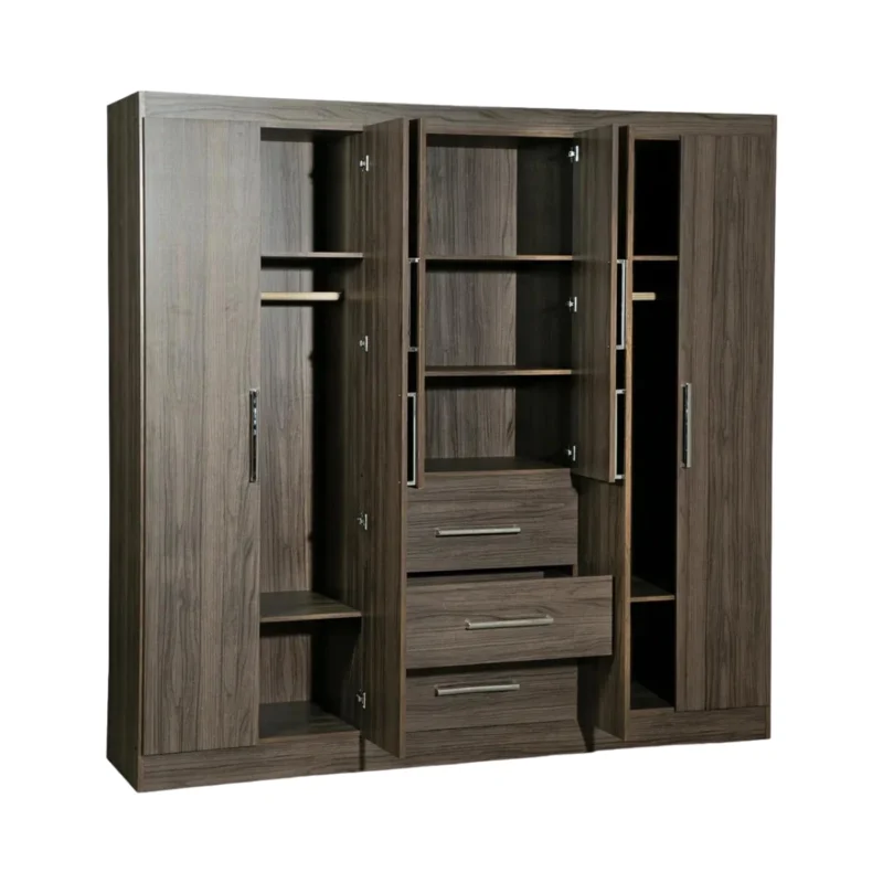 Ropero Maximo 6 Puertas 3 Cajones DK 1