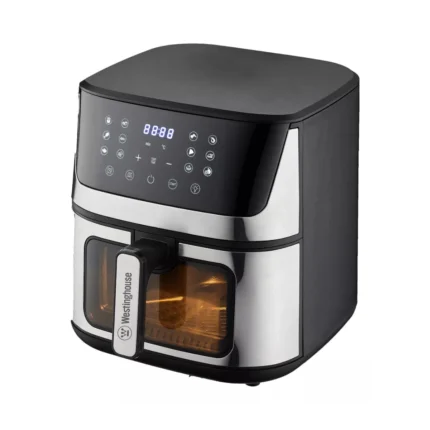 Freidora Air Fryer Westinghouse WKAF710 8 Lts Negra/Inox