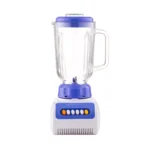 Licuadora Vaso De Vidrio 2 En 1 Kanjihome Blue BL0600LA01B