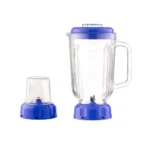 Licuadora Vaso De Vidrio 2 En 1 Kanjihome Blue BL0600LA01B - Image 4