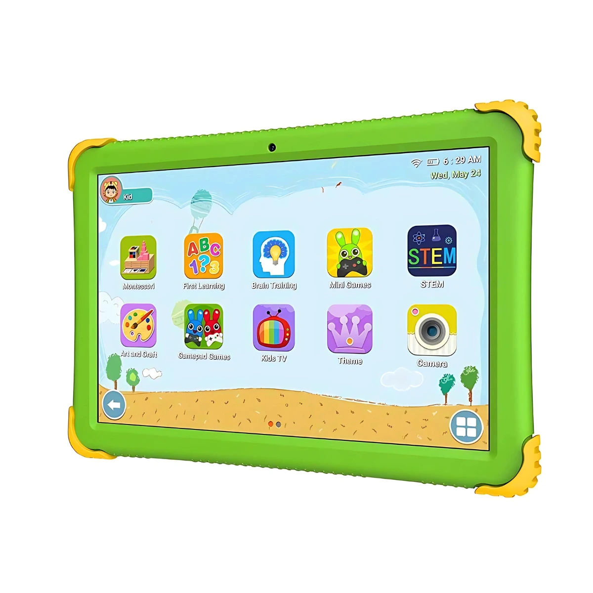 KID PRO 1_4_11zon Tablet 10″ Sky Kids Pro 4Gb 32Gb Android 13 Green - Image 1