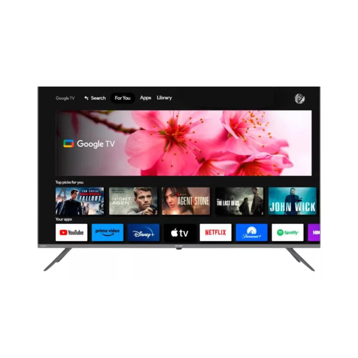 Smart-Tv-43-FullHD-Sharp-2T-C43FG6L-Google-TV-HDMI-USB Smart Tv 43" FullHD Sharp 2T-C43FG6L Google TV HDMI x2 USB x2