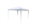 Gazebo Plegable Smart kassel SKFI-GZBJRD-BL Blanco 3x3 mts