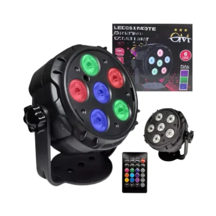 Luces Led OM OM-1006 6 Leds Control Remoto
