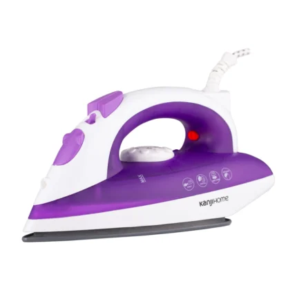 Plancha A Vapor Kanji Home KJH-PL1601 Morado y Blanco