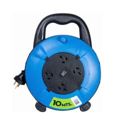 Prolongador Indelplas 10Mts 4 Tomas Azul