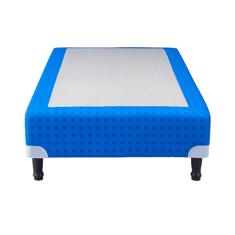 Sommier Box Maxiking Atardecer Infantil Celeste 1 Plaza 80x190 cm 1