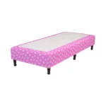 Sommier Box Maxiking Atardecer Infantil Rosa 1 Plaza 80x190 cm - Image 3