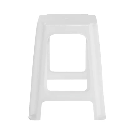 Banqueta de Plástico Garden Life F700000 Apilable Blanco