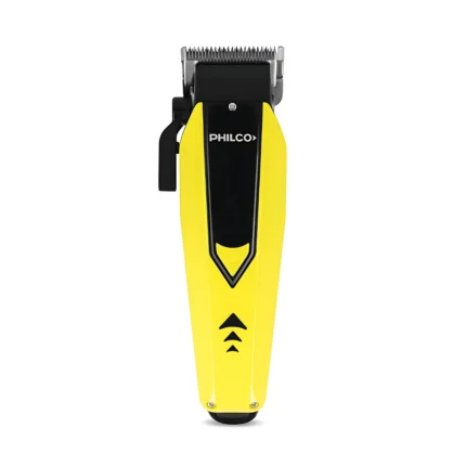 Cortadora de Cabello Inalámbrica Philco HC9906PP C/6 Peines Amarilla