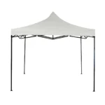 Gazebo Plegable Laury Oxford 3×3 mts Blanco