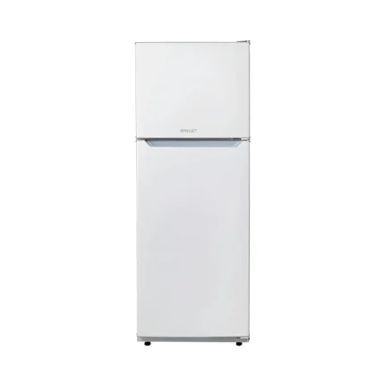 Heladera con Freezer de Vidrio Briket BK2F 1310V 257Lts Blanca
