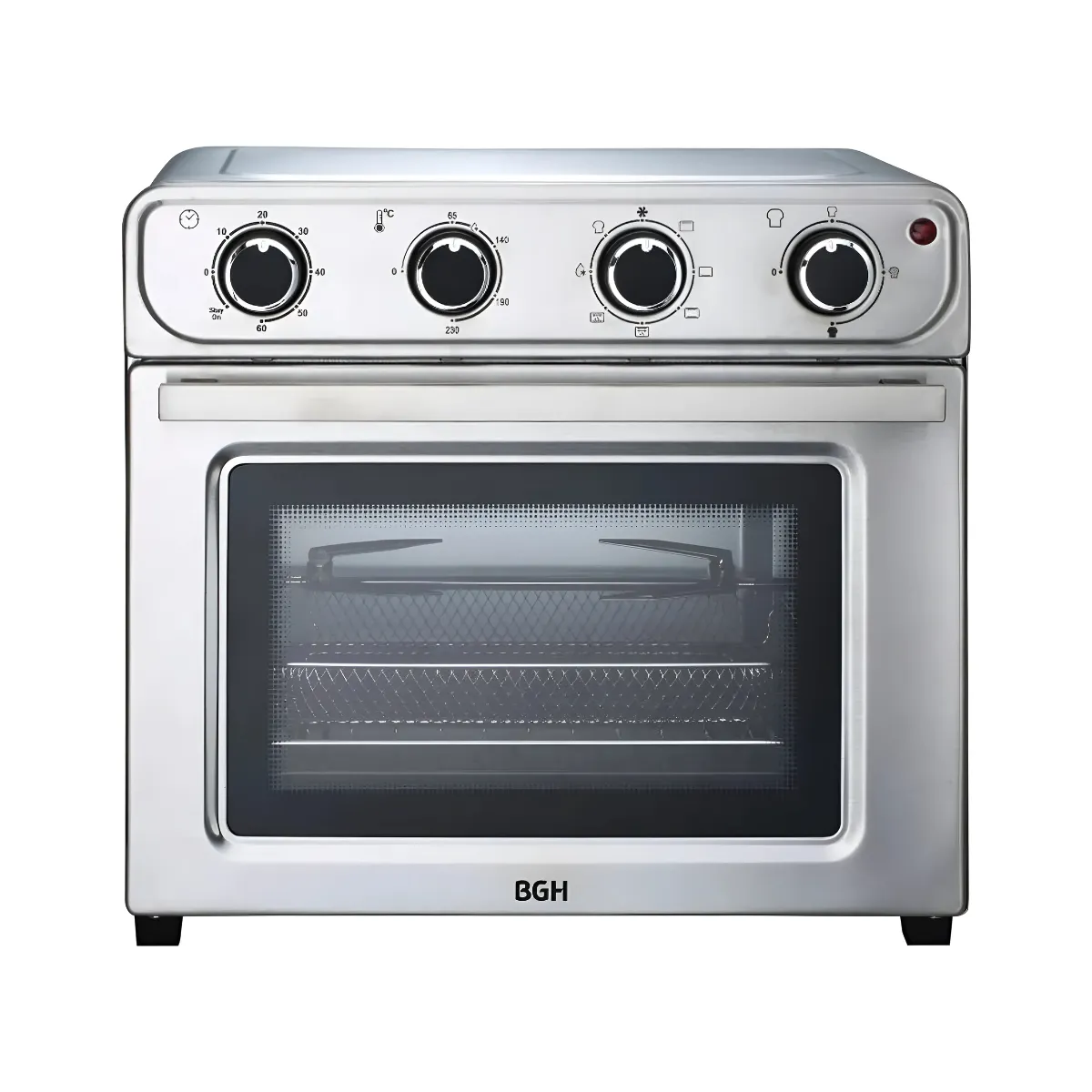 Horno Eléctrico Airfryer con Espiedo BGH BHE30FX24T (4) Horno Eléctrico Airfryer con Espiedo BGH BHE30FX24T - Image 1