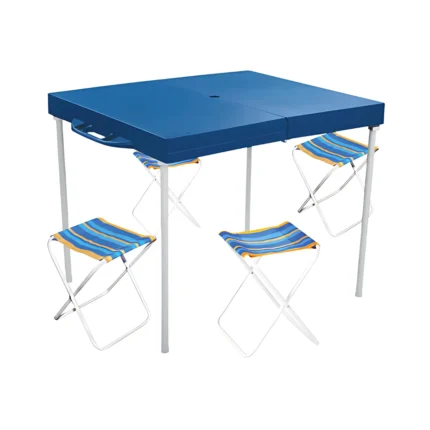 Mesa Valija MOR 6074 + 4 Banquetas