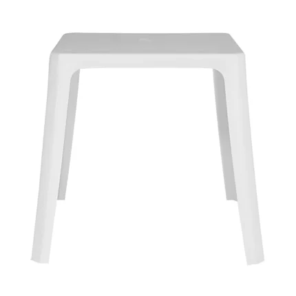 Mesa de Plastico Apilable Garden Life F402500 Intima Blanco