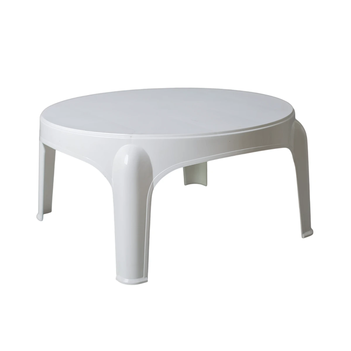 Mesa de Plástico Redonda 60cm Garden Life F435000 Puket Blanco (4) Mesa de Plástico Redonda 60cm Garden Life F435000 Puket Blanco