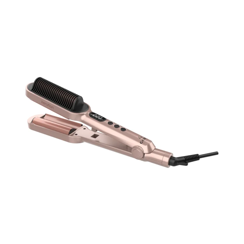 Planchita De Cabello Gama Waver y Brush 4