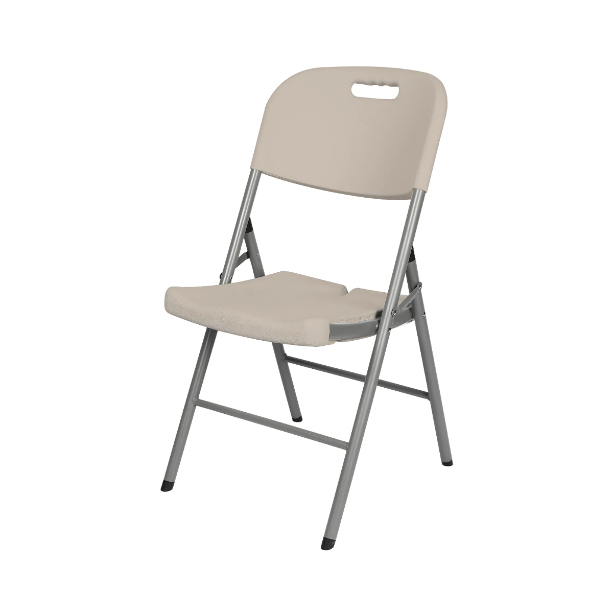 Silla Plegable de AluminioHDPE Homefort HFFI-SILPLE-BE Beige (3) Silla Plegable de Aluminio/HDPE Homefort HFFI-SILPLE-BE Beige