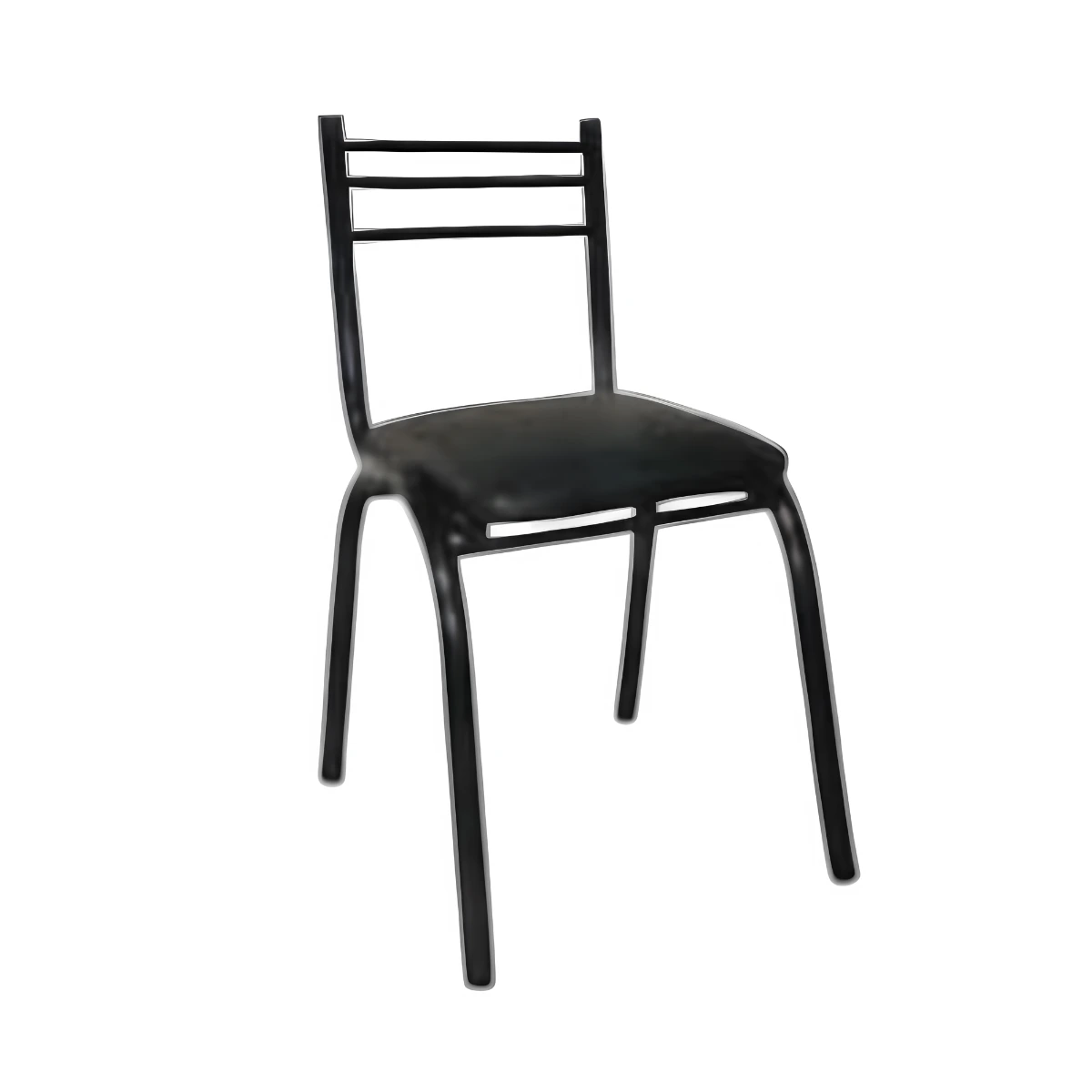 Silla de Caño Princess 1 14″ Tapizada Apilable Silla de Caño Princess 1 1/4″ Tapizada Apilable