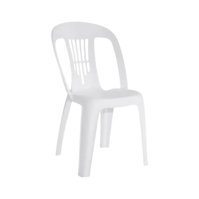 Silla de Plastico Antonella Garden Life F855000 Apilable Blanco 5
