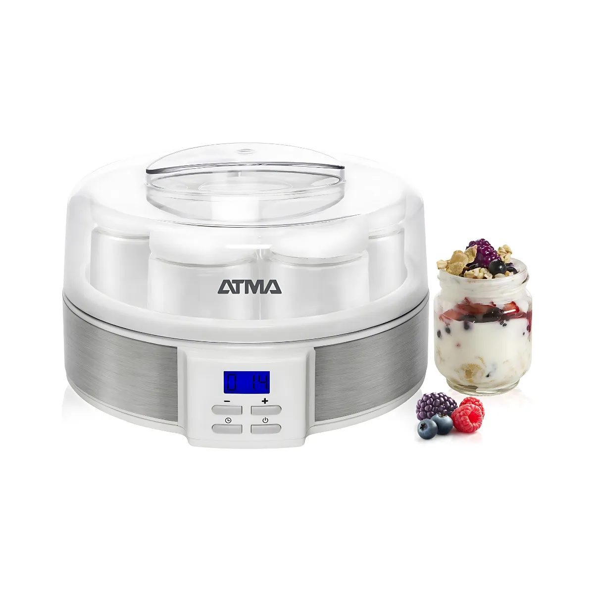 Yogurtera 7 Frascos Atma YM3010P Display Lcd (3) Yogurtera 7 Frascos Atma YM3010P Display Lcd