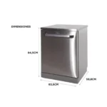 Lavavajillas Midea DE-214XAR1 14 Cubiertos Inox - Image 4