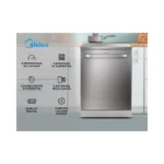 Lavavajillas Midea DE-214XAR1 14 Cubiertos Inox - Image 6