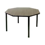 Mesa de Caño Princess 2" 1.20x1.20Mts Octogonal Base Modena
