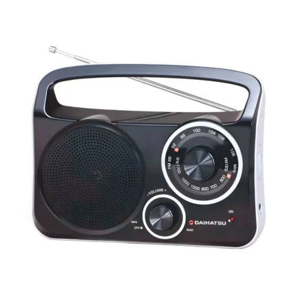 Radio Portátil Daihatsu Dual D-RP400/BK AM/FM Negro