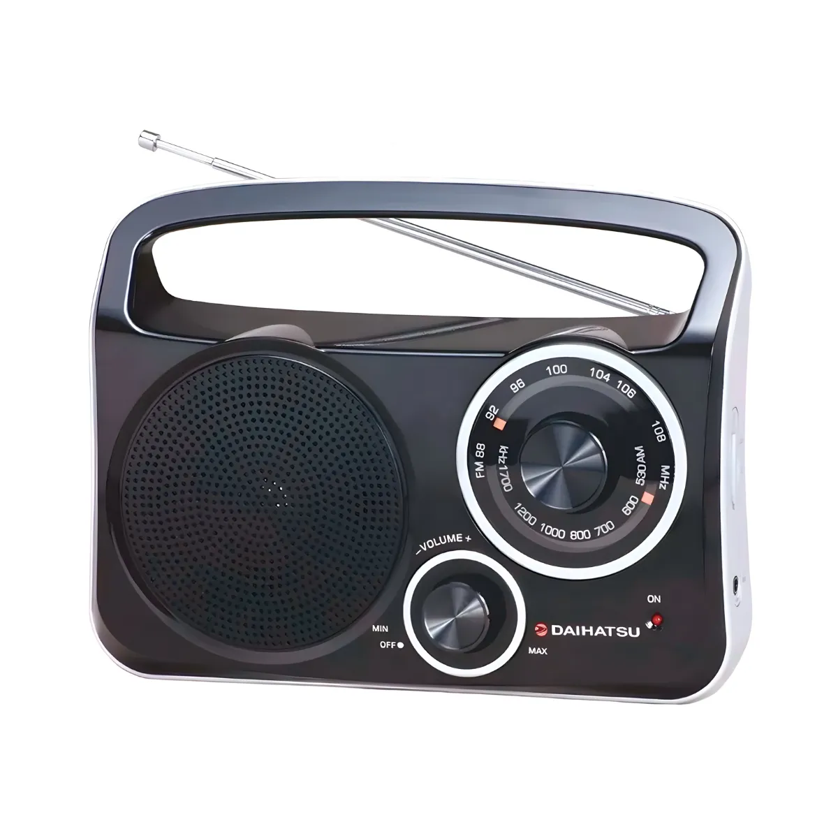 Radio Portátil Daihatsu Dual D-RP400BK AMFM Negro (3) Radio Portátil Daihatsu Dual D-RP400/BK AM/FM Negro