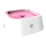 Els Pet Anti Splash Bowl Tazón De Perro 1l Color Rosa