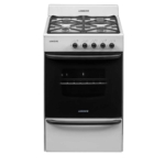 Cocina a Gas Longvie 13231bf 56cm Cajón Parrilla Blanco