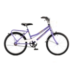Bicicleta De Nena R20 Paseo Con Canasto Futura 5214 Rex Color Violeta