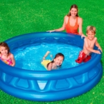 Pileta Inflable Redonda Intex Soft Side 188x46cm Azul 790 Lts 58431 - Image 2