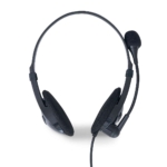 Auriculares Verbatim 70723 Con Microfono Y Control Remoto Color Negro