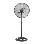 Ventilador De Pie Industrial Axel Ax-pie30 30" Negro