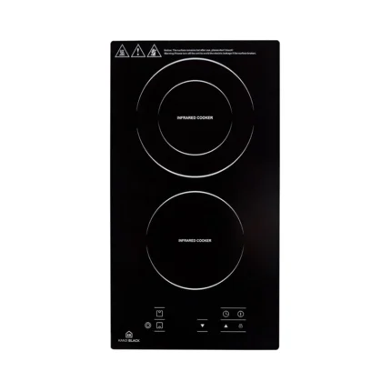 Anafe Vitrocerámico Kanji Home KJB-EH2GL001 Doble