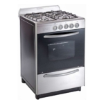 Cocina Domec Cxupv Multigas 4 Hornallas Plateada Plateado