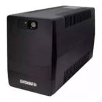 Estabilizado UPS 500w Lyonn Desire Soft Led USB 4 Tomas Negro - Image 3